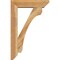 Ekena Millwork Legacy Slat Rough Sawn Bracket w/ Offset Brace, Western Red Cedar, 6"W x 22"D x 34"H BKT0604X22X34LEC06RWR - alternate 2